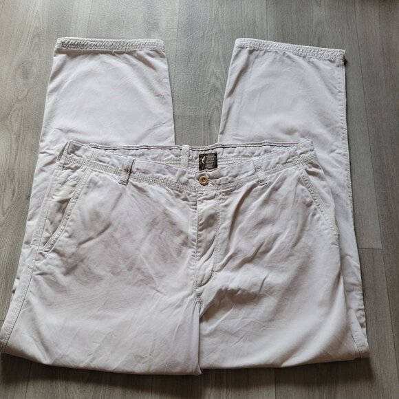 Timberland Mens Beige Khaki Chino Pants Size 38/30 100% Cotton - Picture 2 of 4